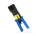 Crimpwerkzeug EZ Push durch Ende RJ45-Stecker